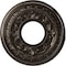 Ekena Millwork Baltimore PVC Medallion (Canopies up to 4 1/4"), 10"OD x 3 1/2"ID x 3/4"P, Metallic Rustic Mist CMP10BAERU - alternate 1